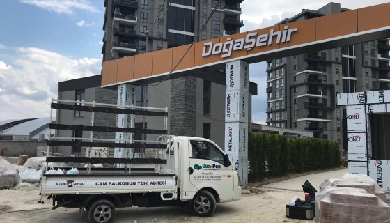 DoğaŞehir Cam Balkon Projemiz